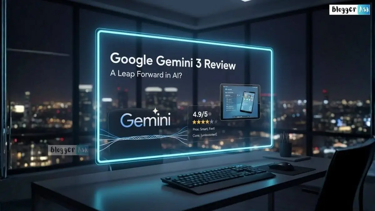 Google Gemini 3 review showcasing hands-on testing, performance results, and honest insights about Google’s latest AI model.
