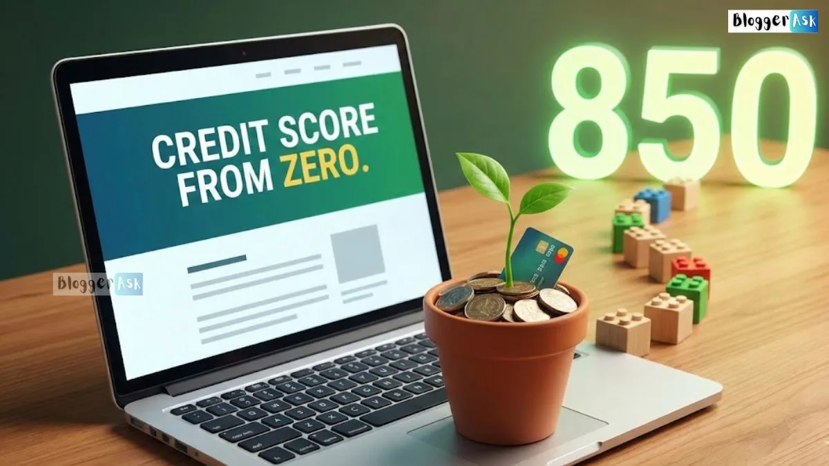 Beginner guide to building a credit score from zero using smart habits, starter credit cards, and step-by-step tips.