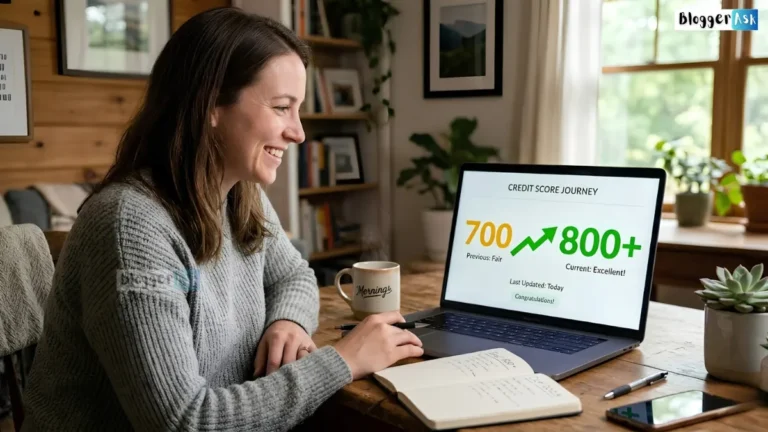 How to raise credit score from 700 to 800 with proven tips, showing credit score improvement and financial growth dashboard.